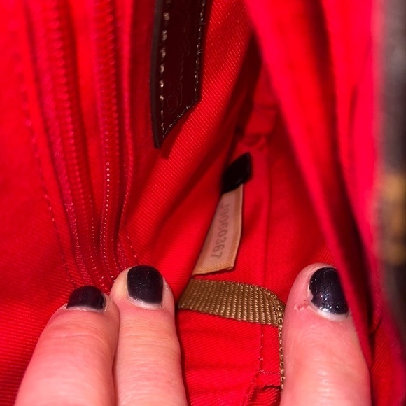 Dooney & Bourke Logo Coated Canvas Crossbody Hand Bag - Picture 16 of 16